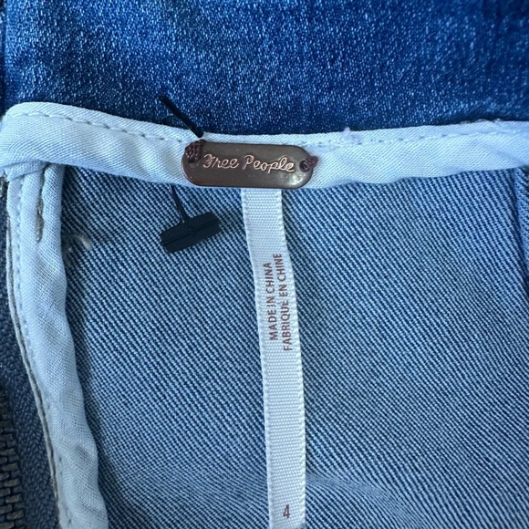 Free People Denim Mini 4 - Picture 6 of 7
